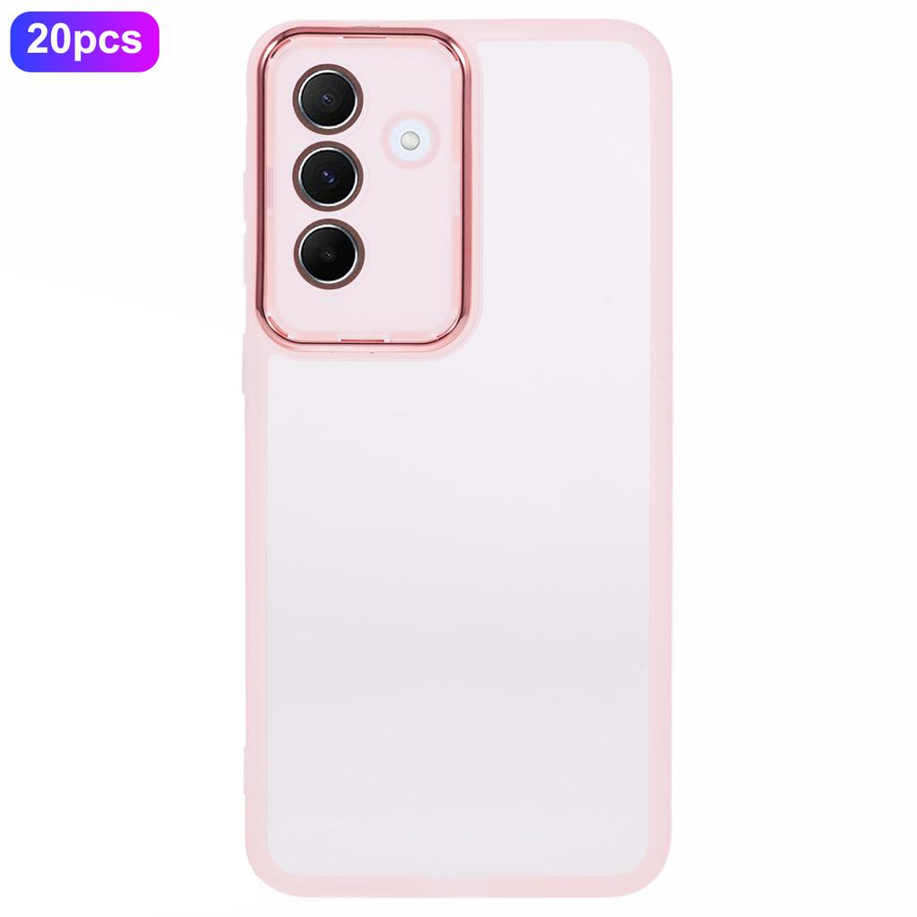 Bulk Purchasing 20Pcs For Samsung Galaxy A26 5G Case Electroplated Camera Frame TPU Phone Cover Precise Cutouts