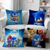SSuper SSonics the HHedgehog Pillow Case for Sofa Living Room Home office Decor Protective Cover
