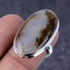 Agate Gemstone Handmade 925 Sterling Silver Gift Jewelry Ring Size 6 p3C02