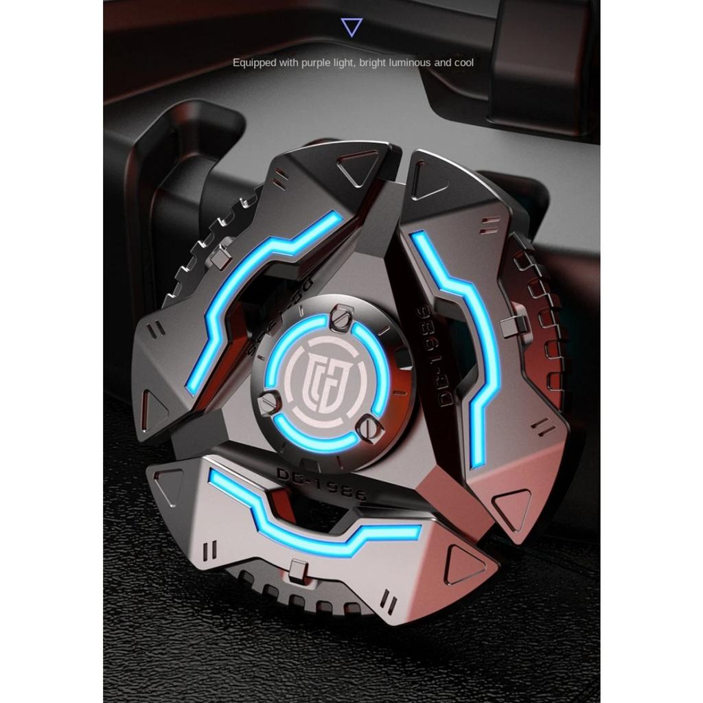 Спиннер металлический светящийся долгое время вращения многофункциональный ручной спиннер для взрослых игрушка для снятия стресса гироскоп ATOM