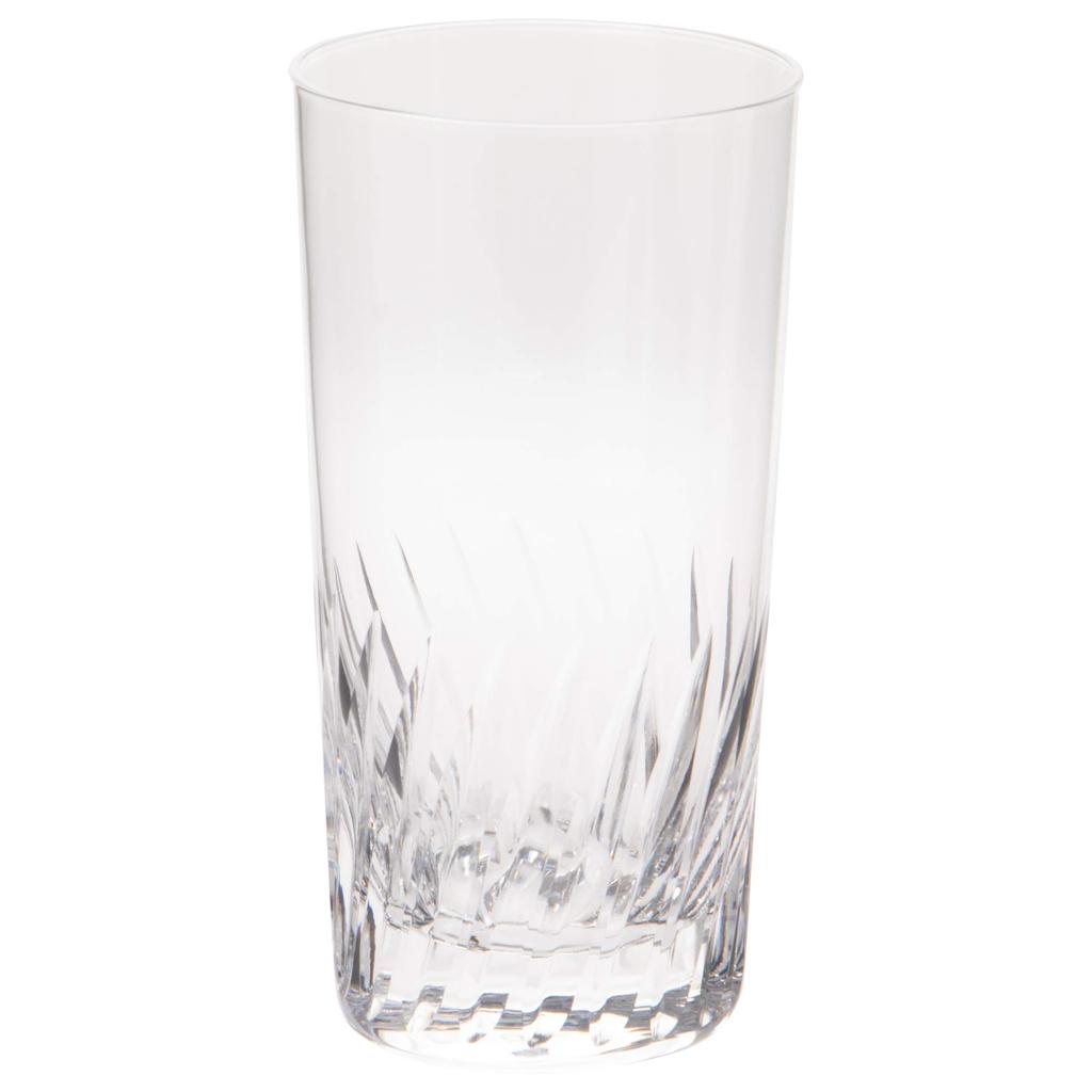 Стакан Toyo Sasaki Glass Knack Feather HS 10, 305 мл, набор из 6 шт. Сделано в Японии, можно мыть в посудомоечной машине, небьющийся стеклянный стакан, пивной бокал Highball