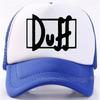 Duff Регулируемые грузовики Молодежные сетчатые шапки Бейсбольная кепка дальнобойщика Папа Шляпа Летняя бейсбольная кепка Чистая шляпа Кепка Кепка водителя грузовика Дышащая кепка
