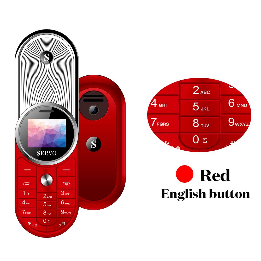 SERVO AURA 2 SIM-карты, FM, MP3 и Bluetooth-дозвонщик, поворотный на 360° мини-телефон, телефон