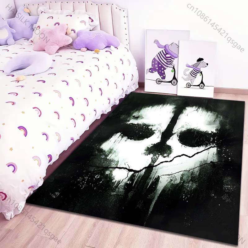 Shooting Game Pattern Carpet for Living Room Bedroom Bathroom Mat Creative Doormat Sofa Home Decor Luxury Gifts Large Size