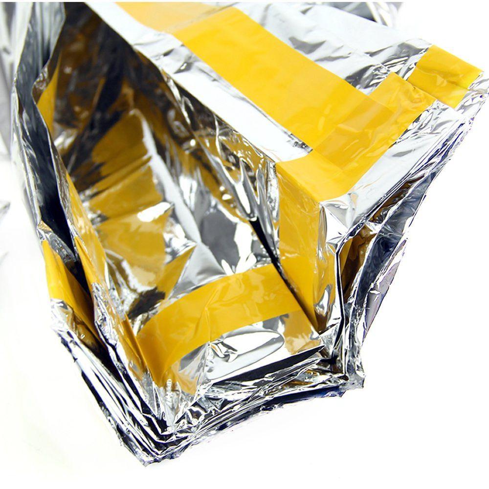 Походный спасательный круг для выживания, средство защиты от солнца, теплое одеяло для экстренной помощи на открытом воздухе, спальный мешок