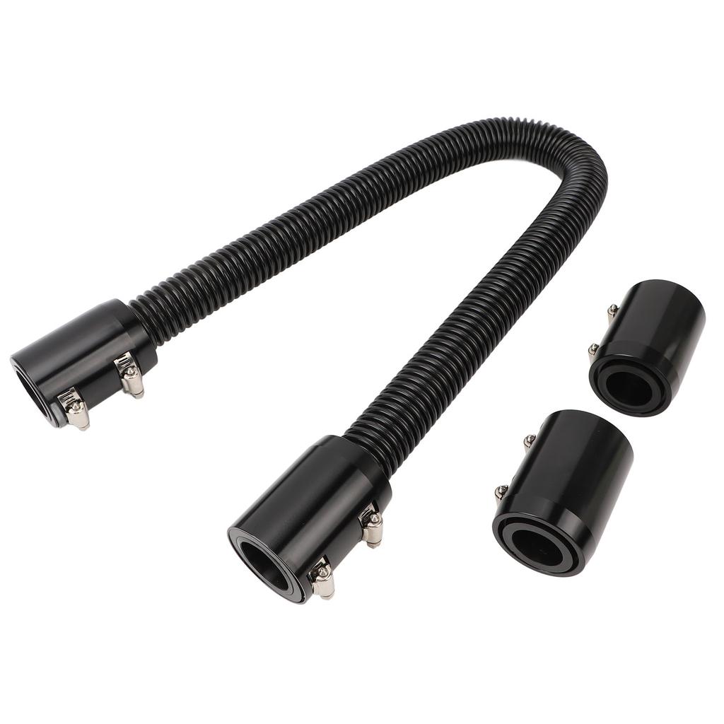 Coolant Radiator Hose 36in Flexible Stainless Steel Water Hose Kit for 1 14in 1 12in 1 34in 1