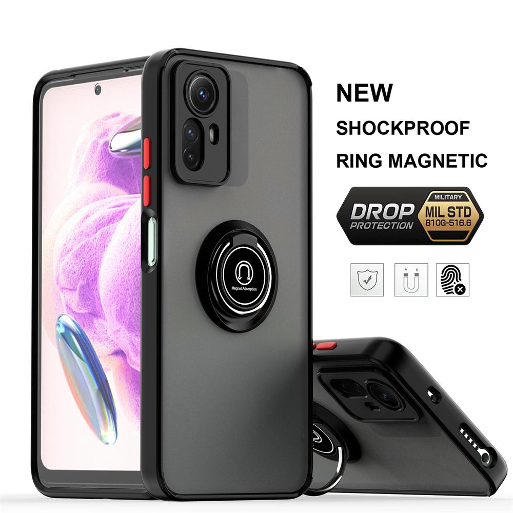 Для Xiaomi Redmi Note 14 13 12S 4G 12 11 Pro 10 8 9S Redmi 9 10 10C 12 Чехол НОВЫЙ Ударопрочный Магнитный Чехол Держатель-кольцо