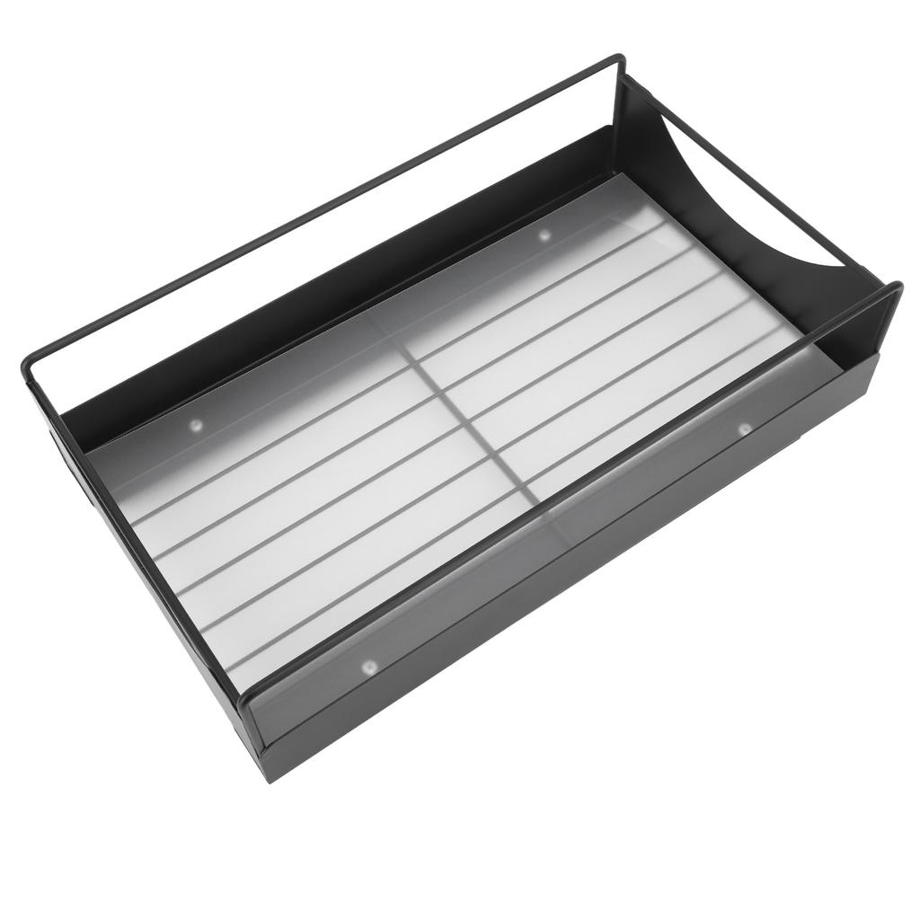 Pull Out Cabinet Organizer Carbon Steel Smooth Sliding Silent Slide Out Pantry Shelves for Bathroom Wardrobe