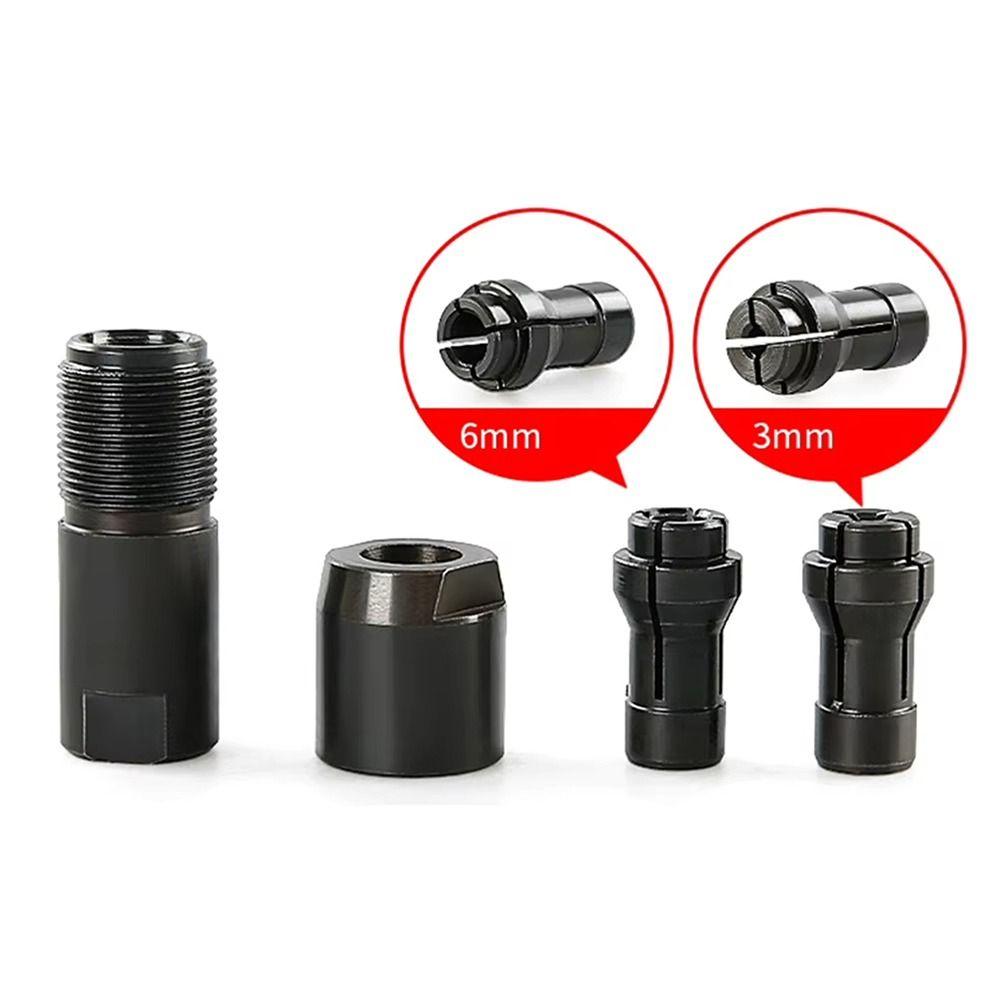 1Pcs Modified Angles Grinders Attachment 6/3mm Adapter Chuck  For 100-type Angle Grinder