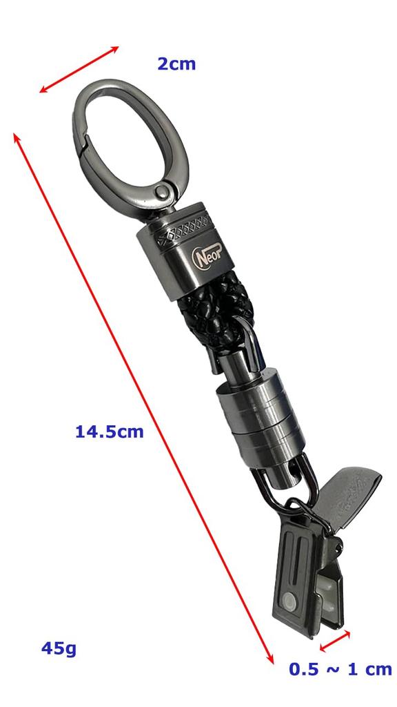 NEOPLANET Чехол-держатель для гольф-паттера с прочным стильным дизайном KEEPER Короткий тип Магнитный, (НЕОПЛАНЕТА (Крепление-зажим))