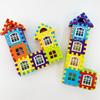 Large Interlocking Building Block Set for Kids Ages 3-6 - Educational Plastic House Assembly Toy