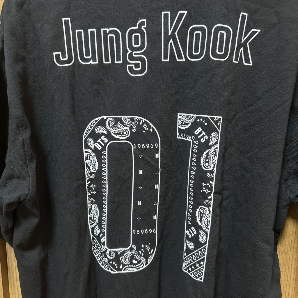 [Б/У] Редкие товары Футболка BTS teamBTS Jung Kook