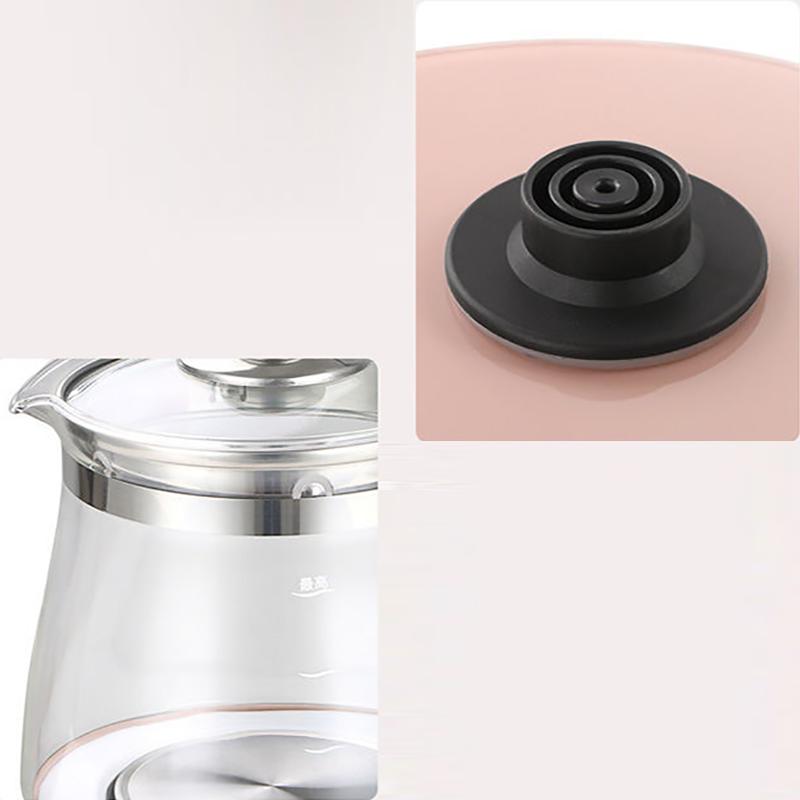 Горшок для здоровья, термостойкий стеклянный чайник, автоматический утолщающийся цветочный чайник для офиса, маленького дома