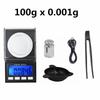100g/50g 0.001g Electronic Scales Electronic Balance Digital Jewelry Scale LCD Diamond Lab Sale Weight Milligram Pocket Scales
