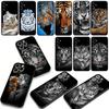 Чехол для телефона Apple iPhone 17 16 15 11 Pro XS Max XR 6 7 8 Plus + SE 2020 5 16E Чехол Тигр Животное Корпус