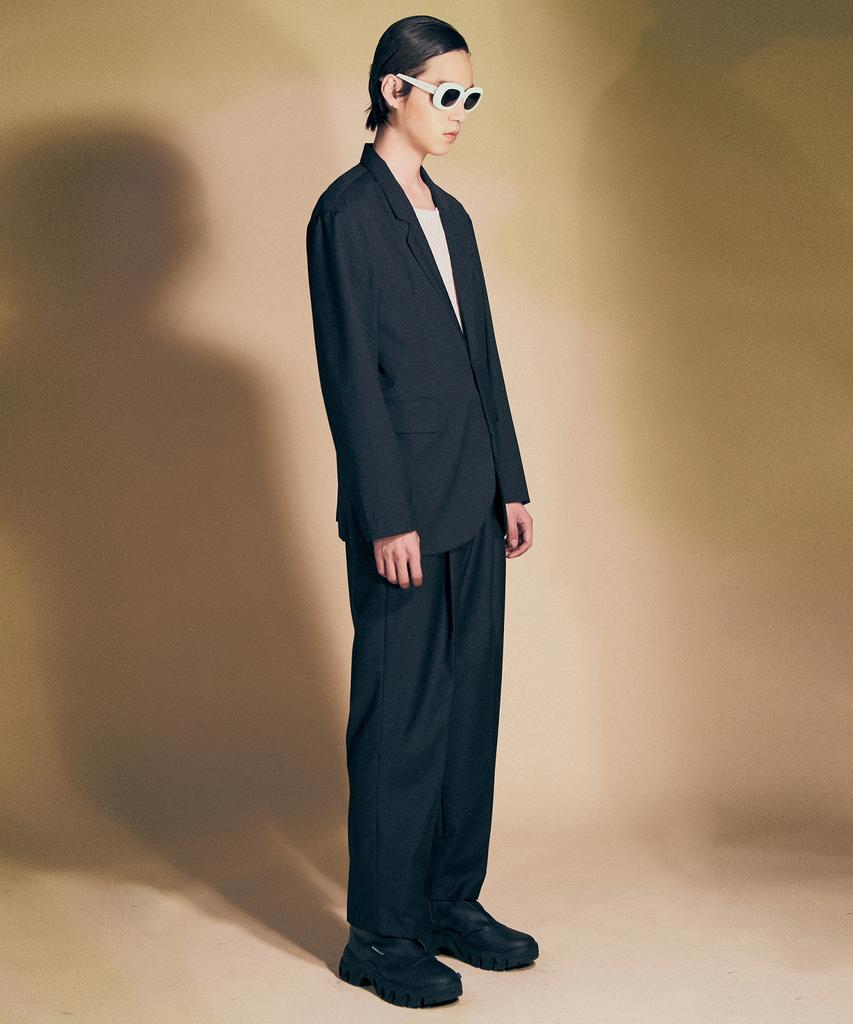 EPONYM Double-Pleated Oversuit Pants Black