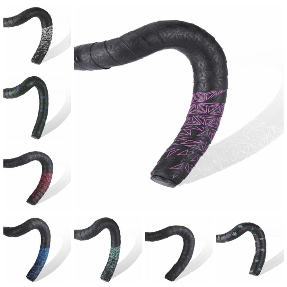 PU Bicycle Handlebar Tape Anti-Slip Road Bike Wrap Tap for 1 Pair Of Decorative Bicycle