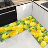 Лимонный кухонный напольный коврик, нескользящий кухонный напольный коврик, кухонный коврик, кухонный коврик, домашний декор, декор комнаты