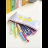 [K-Stationery] Daiso Корея Looney Tunes Твити Голографический пенал - Милые корейские канцелярские товары Школьные принадлежности