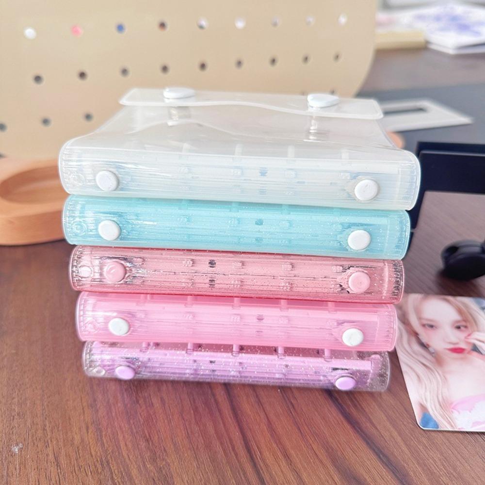 5 отверстий обложка для дневника блокнот большой емкости фотоальбом именная карточка