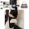 Fashionable Retro Style Womens Pu Leather Handbag Classic Shell Shape Design