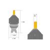 Quick Connect Air Valve Adapter for Tires, Surfboards, Boats, and Paddleboards