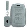 TECART Эксклюзивный чехол для ключа Land Rover, 5 кнопок, Сумка для ключа, Кожа, Всесторонняя защита, Удобный