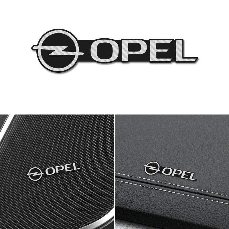 10 шт. Алюминиевые наклейки на интерьер автомобиля, значки-эмблемы динамиков для Opel Astra Grandland Corsa Mokka Frontera Insignia Zafira