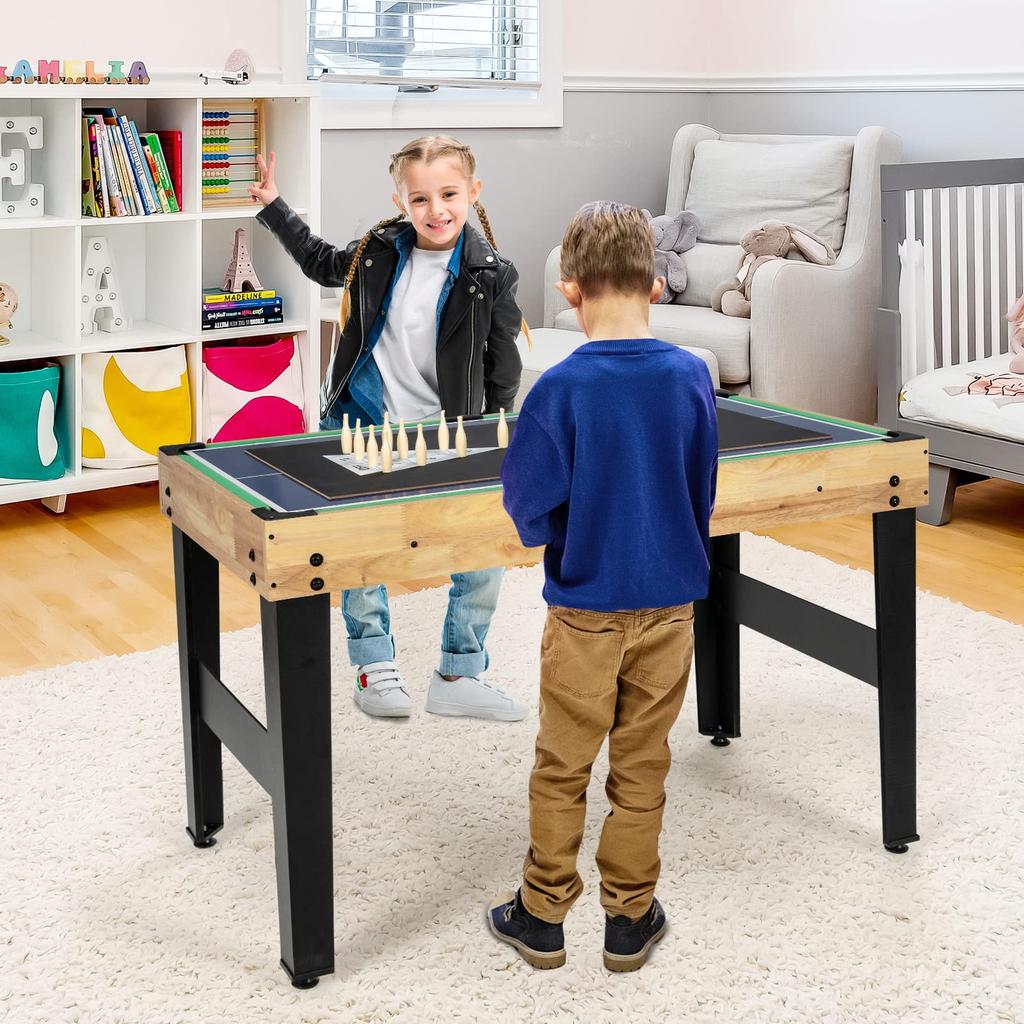 GYMAX Настольная игра Соревновательная игра Настольная игра Настольный футбол Кёрлинг Бильярд Настольный теннис Настольный футбол Футбольный матч