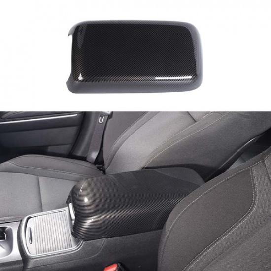 Декоративная накладка на панель подлокотника из углеродного волокна для Charger/Chrysler 300C 2011+