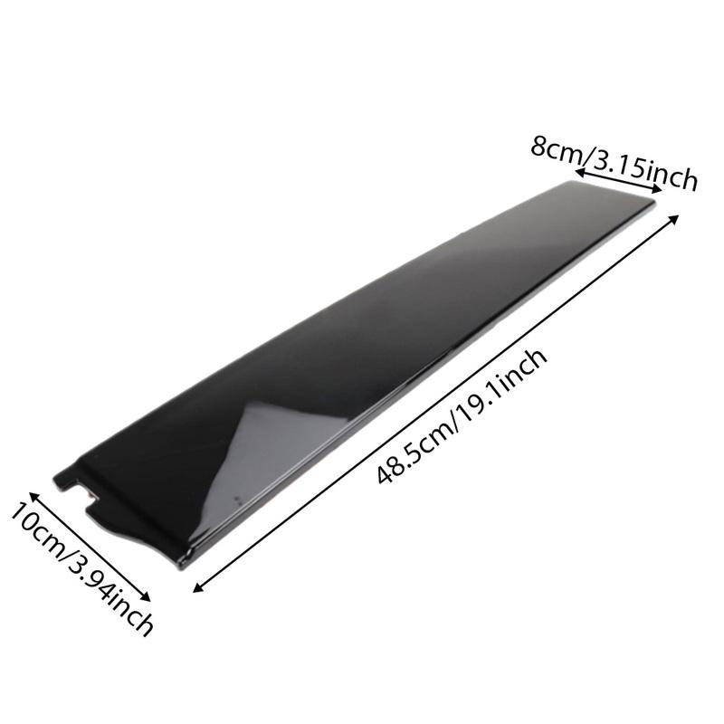 Car Left/Right Side Rear Door B Pillar Window Trim Molding Cover for Chevrolet Suburban GMC Yukon Cadillac Escalade 2015-2018