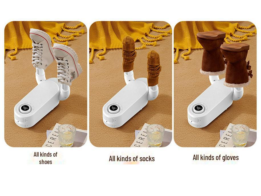 Energy-Saving Home Shoe Dryer: Compact, Warm, Efficient for Students and Households.