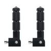 Motorcycle Footrests 2Pcs Cycling Parts Adjustable Rear Pedals Set Folding Bicycle Kickstand Side Kick Stand Foot Brace