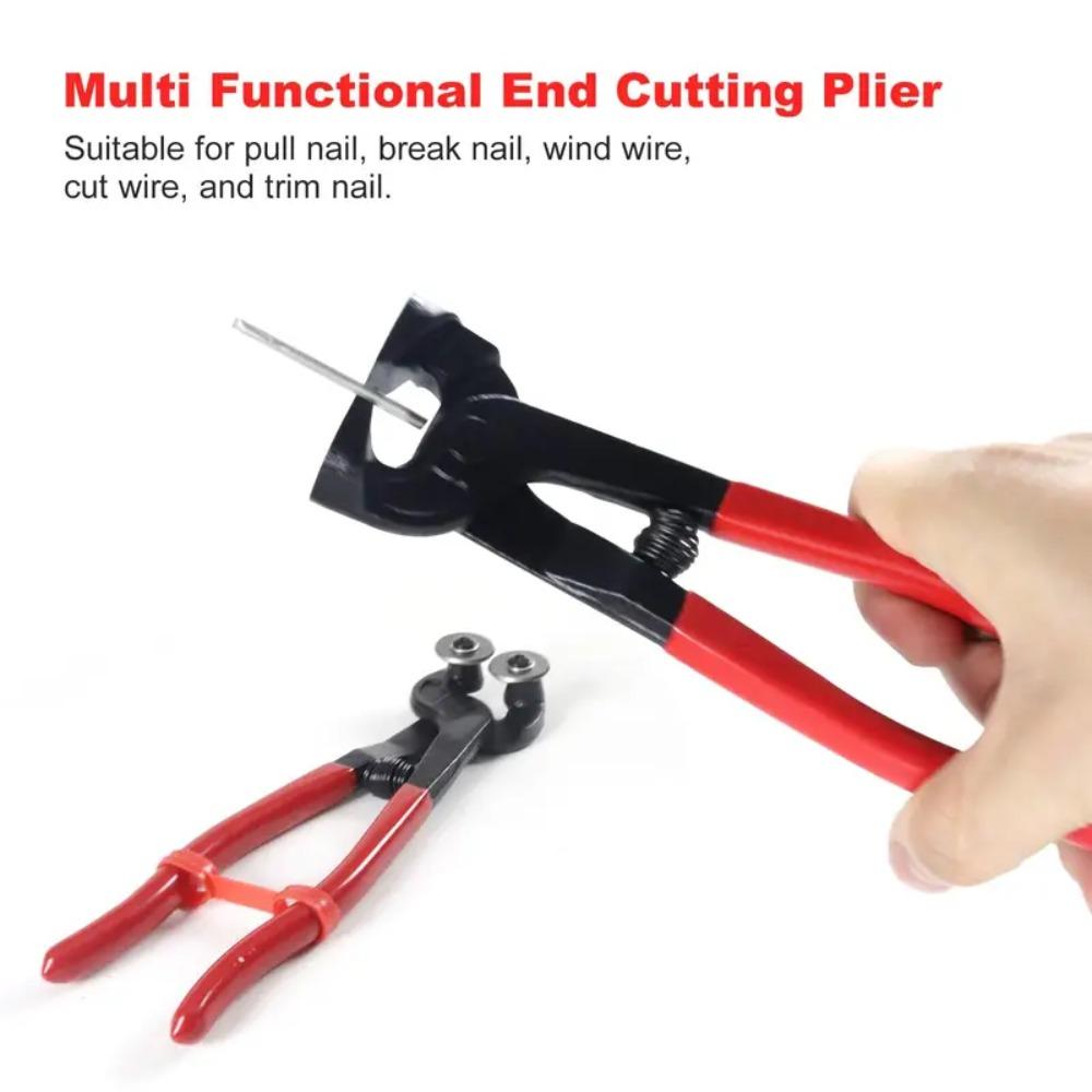 Кусачки для резки стекла с мягкой ручкой, портативные плоскогубцы для резки мозаики, стекла