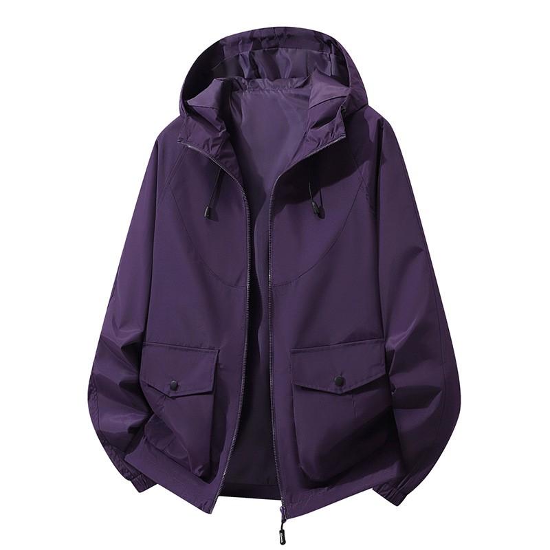 Unisex Lightweight Windproof Hooded Jacket Cycling Outdoor Sports Wear