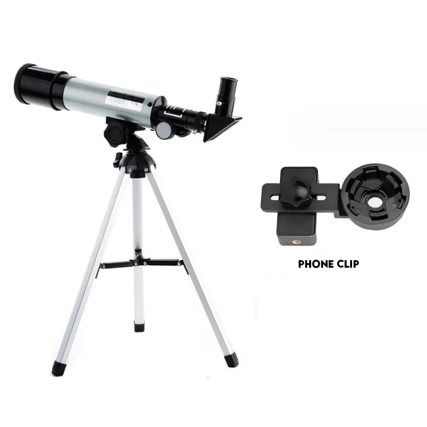 Профессиональный астрономический телескоп HD с 90-кратным зумом, мощный монокуляр, бинокль дальнего действия, космическая луна, портативный, подарки для детей