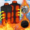 Newly Upgraded Dual Control 11 Abdominal Heating Vest Constant Temperature Intelligent Electric Heating Vest