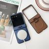 Чехол-подставка с кольцом для Samsung Galaxy Z Flip 7 6 zflip 3 4 Магнитная подставка-держатель Матовый противоударный чехол