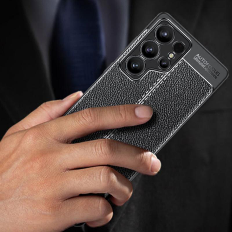 Для Samsung S25 Ultra Чехол Samsung Galaxy S25 Ultra Capas Бампер Задняя крышка Противоударный Мягкий TPU Кожаный Чехол Samsung S25 Ultra