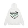 Unisex Hooded Sweatshirt With Letter Print Loose Fit Cotton Pullover Teens Adults Fall Casual Wear