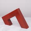 Modern Simple Metal Ornaments Sample Living Room Study Red Geometric Metal Ornaments Milan Fashion Soft Decorations