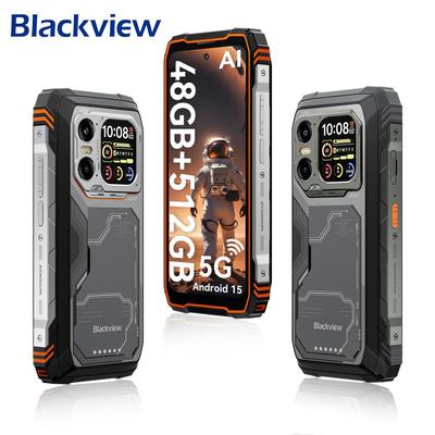 Blackview XPLORE 1 Защищенный телефон Dimensity 7050 Android 15  (16 ГБ+32 ГБ) ОЗУ 512 ГБ ПЗУ 6,78 дюйма 120 Гц Дисплей 20000 мАч