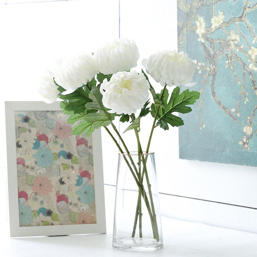 Сделай сам Реалистичная Хризантема Многоцветный Искусственный Цветок Креативный Искусственный Цветок Подарок