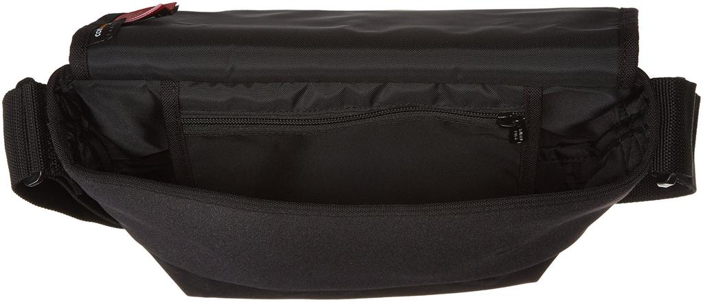 Manhattan Portage Неопреновая повседневная сумка-мессенджер через плечо, Черная