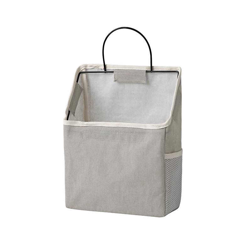 Wall-Mounted Cotton Linen Dormitory Storage Bag