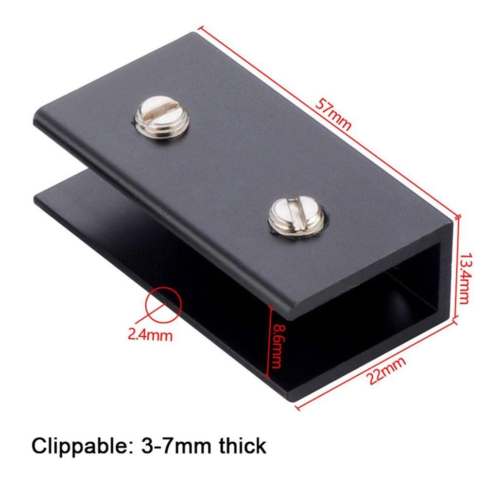 Усиленный угловой профиль Угловая накладка Уголок из алюминиевого сплава Защита угла Новая клипса для стекла Стекло