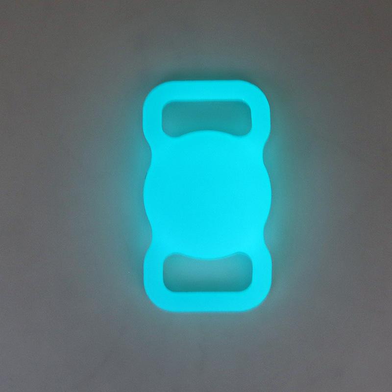 1 шт. для Apple Airtag чехол для ошейника для собак и кошек GPS Finder цветной светящийся защитный силиконовый чехол для Apple Air Tag Tracker Case