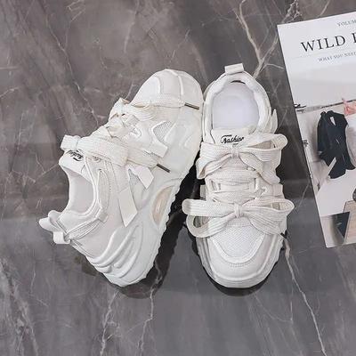 Модные туфли на толстой подошве с противоскользящей подошвой, размер 33, женские, баскетбольные, черные, весенние, женские новые кроссовки, спортивные, портативные, новейший супербренд