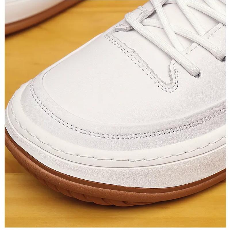 Модные мужские кроссовки Повседневная обувь Кожаные туфли на шнуровке Легкие вулканизированные туфли Кроссовки для ходьбы