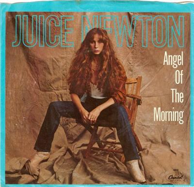 7-дюймовая пластинка JUICE NEWTON - Angel Of The Morning 4976 Capitol Records 1981 США Рок Б/У